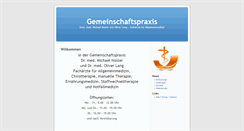Desktop Screenshot of hausarzt-nabburg.de